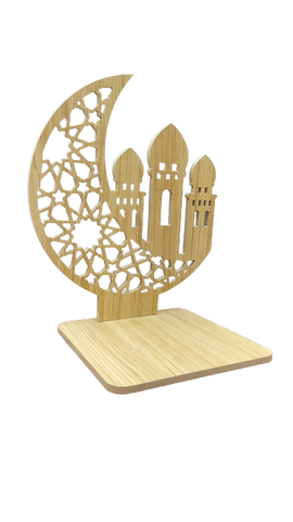 Ramadan MDF Eid Mubarak DIY Gift Décor Plates