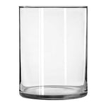Cylinder Glass vase 15 dia x 20 height