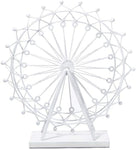 Steel Decorative Ferris Wheel White 63x67x14 centimeter