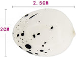 Easter Foam eggs White