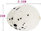 Easter Foam eggs White