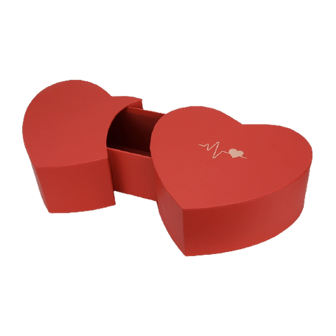 Heart shape wedding Favors Gift Box Red