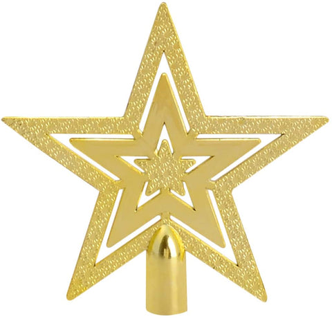 Christmas Star tree topper Gold