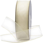Organza Ribbon Cream