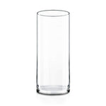 Cylinder Glass vase 12 dia x 40 height
