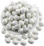 Easter Foam eggs White