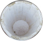 wooden Flower Pot Round