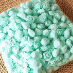 Foam Rose Head Light Blue  500pcs