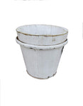 wooden Flower Pot Round