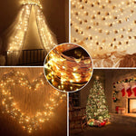 Christmas Tree 90cm+Balls+Led String Lights+Christmas Star Combo Offer & pack