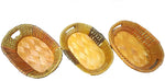 Oval willow with bamboo basket ByKmte