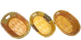 Oval willow with bamboo basket ByKmte