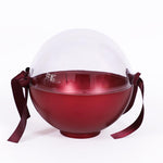Gif Box acrylic Round  ball Red