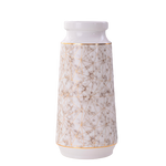 Ceramic Burning flower Vase white