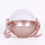Gif Box acrylic Round  ball Rose Gold