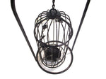 Tea light lantern hanging candle holder