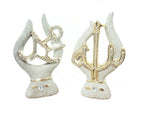 Sculptures Arabic Allah Muhammad Islamic Gift Table Decor