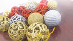 Christmas Balls Ornaments Multi Color 12PCs,Tree  Christmas Tree Balls Party Decoration,Tree Ornaments, 6cm (Mix color) by KMTE