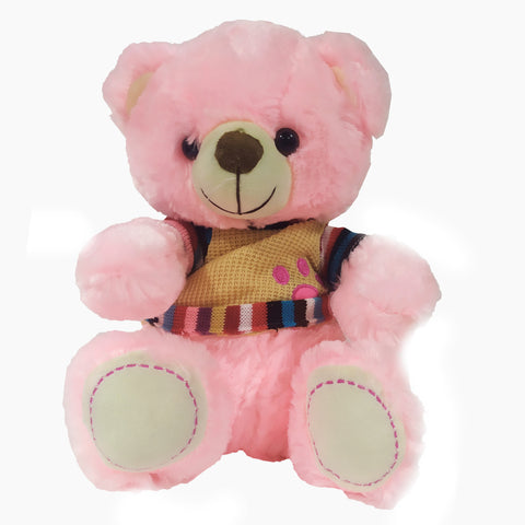 Teddy Bear Valentine love heart 30cm red and black