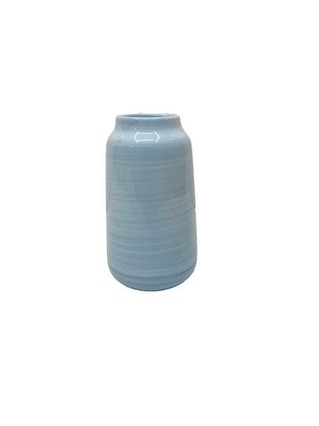 Ceramic Light Blue design Flower vase