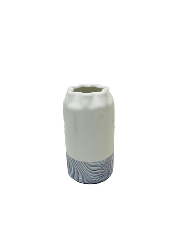 Ceramic white design Flower vase