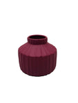 Ceramic Flower Vase Maroon