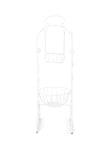 Steel Flower Pot Stand White 52x102x36 centimeter