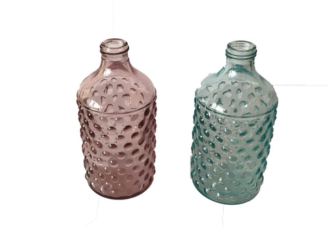 Dotted glass set of 2