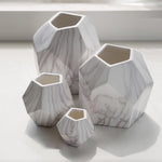 Hexogen Marble Flower Vase