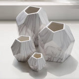 Hexogen Marble Flower Vase